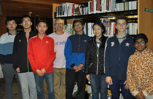 The George School math team ended their 2018 Math Madness season 7-1, ranked twentieth among the more than 550 US high schools that competed.